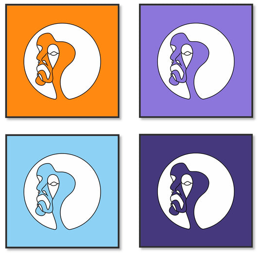 Melancholia - Set of 4